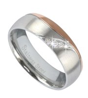 You & Me Collection - Karikagyűrű, jegygyűrű (ES1652) 58 mm