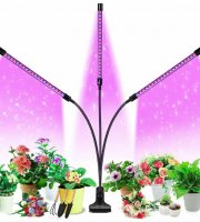 Háromágú növénynevelő LED lámpa