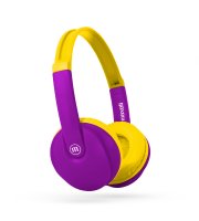 Maxell HP-BT350 gyerek fejhallgató - sárga/lila