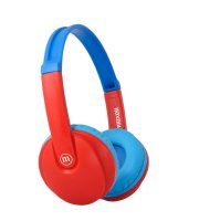 Maxell HP-BT350 gyerek fejhallgató - piros/kék