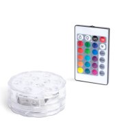 Távirányítós, merülő LED medencevilágítás
