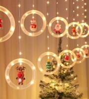Karácsonyi LED fényfüzér dekoráció