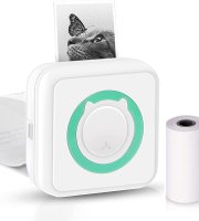 Bluetooth vezeték nélküli hordozható mini nyomtató