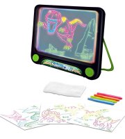 Glow Drawing Board - Varázslatos világítós rajztábla gyerekeknek