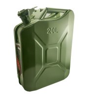 Üzemanyagkanna - fém - 20 L - zöld