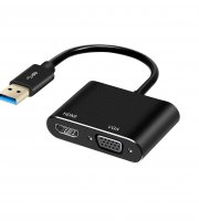 USB-s HDMI+VGA átalakító