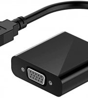 USB 3.0 / VGA video adapter, fekete