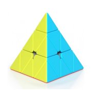 Piramis alakú, kirakós játék kocka
