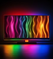 Smart TV fényfüzér - USB - 30 RGB LED - 3 m - Bluetooth