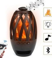 Flame Harmony - Bluetooth hangszóró, hangulatvilágítással