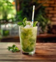 Papír szívószál - virág - 197 x 6 mm - 25 db / csomag