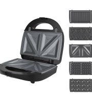 WinningStar - Tapadásmentes melegszendvics sütő 5 az 1 -ben - 750 W