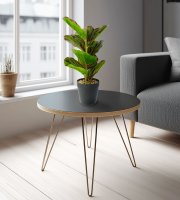 Műnövény dekoráció - zebralevél - zöld/fekete - 34 x 9 cm