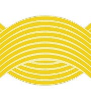 16 db Tuning felni csík sárga