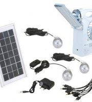 Többfunkciós SOLAR rádió, ventilátorral, lámpa funkcióval, USB kimenettel és lámpákkal
