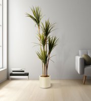 Műnövény dekoráció - pálma - zöld - 1,5 m