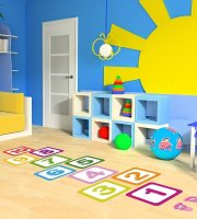 Eltávolítható Ugróiskola Padlómatrica