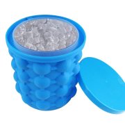 Jégkocka készítő szilikon,fedővel