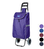 Kerekes húzható bevásárlótáska - 5 szín - 100 x 36 x 25 cm - poliészter - max 30 kg