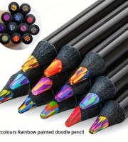 12 db-os szivárvány ceruza, varázslatos színátmenetekkel