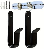 2 db univerzális vas hódeszka fali tartó