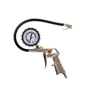 Légfúvó pisztoly - pneumatikus - nyomásmérővel - max. 12 BAR, 1/4"