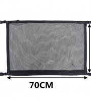 Hálós autós tároló -  70 x 50 cm - fekete, poliészter