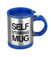 Bögre, önkeverős bögre, kávés bögre Kék