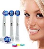 Oral B -hez kompatibilis fogkefefej fogkefe pótfej 1 csomag 4 db