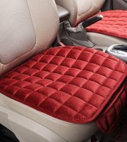 Csúszásgátló autós üléspárna, Légáteresztő ülésvédő párna piros