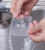 Öntapadós fali akasztó szett (10 db)