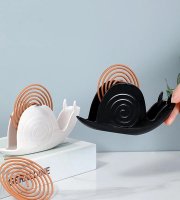 Csiga alakú szúnyogriasztó spirál tartó tálca