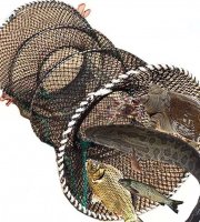 Tartós összecsukható halászháló