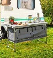 Kemping asztal - 60 x 47 x 10,5 cm