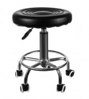 Beautylushh Gurulós forgózsámoly - fekete