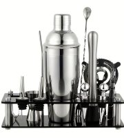 Professzionális rozsdamentes acél koktél shaker készlet