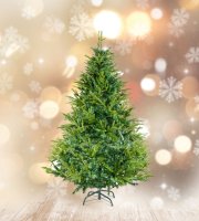 Műfenyő - 180 cm - 3D lucfenyő - PE / PVC