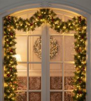 Fenyő girland - zöld - 270 cm