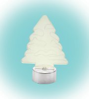 LED-es asztali dísz, fenyőfa