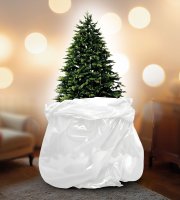 Karácsonyfa zsák - fólia - 119 x 244 cm