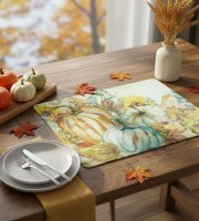 Tányéralátét - tökök - 40 x 30 cm