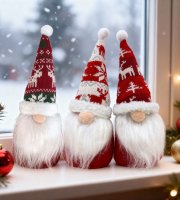 Karácsonyi skandináv manó - 28 cm - 3 féle