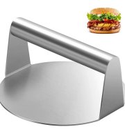 Rozsdamentes Hamburgerprés (húsprés / húsvasaló) 14 cm