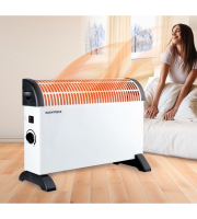 EASYmaxx Fűtőtest 2000W fehér/fekete Basic