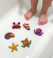 Öntapadós csúszásgátló - tengeri motívumok - 6 db / csomag