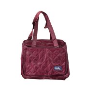 Pelenkázó táska - bordó