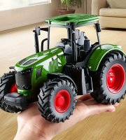 1/24 Méretarányú Vékonykerekű Játék Traktor