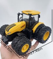 1/24 Méretarányú Sárga Játék Traktor