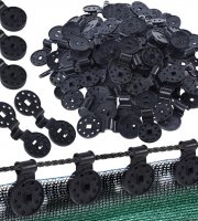 50db Fekete Árnyékoló Háló Klip