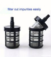 Vízszivattyú szűrő, kétrétegű rozsdamentes acél szűrő akváriumhoz